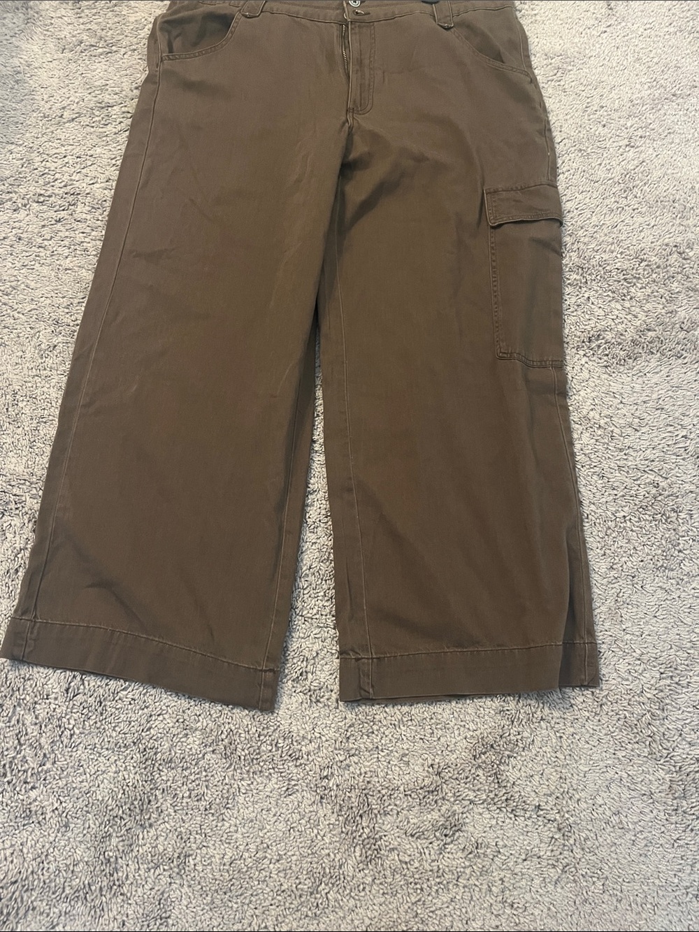 Time and Tru Women’s Dark Brown Cargo Pants